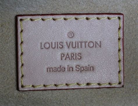 louis vuitton made in spain è originale|louis vuitton factory paris.